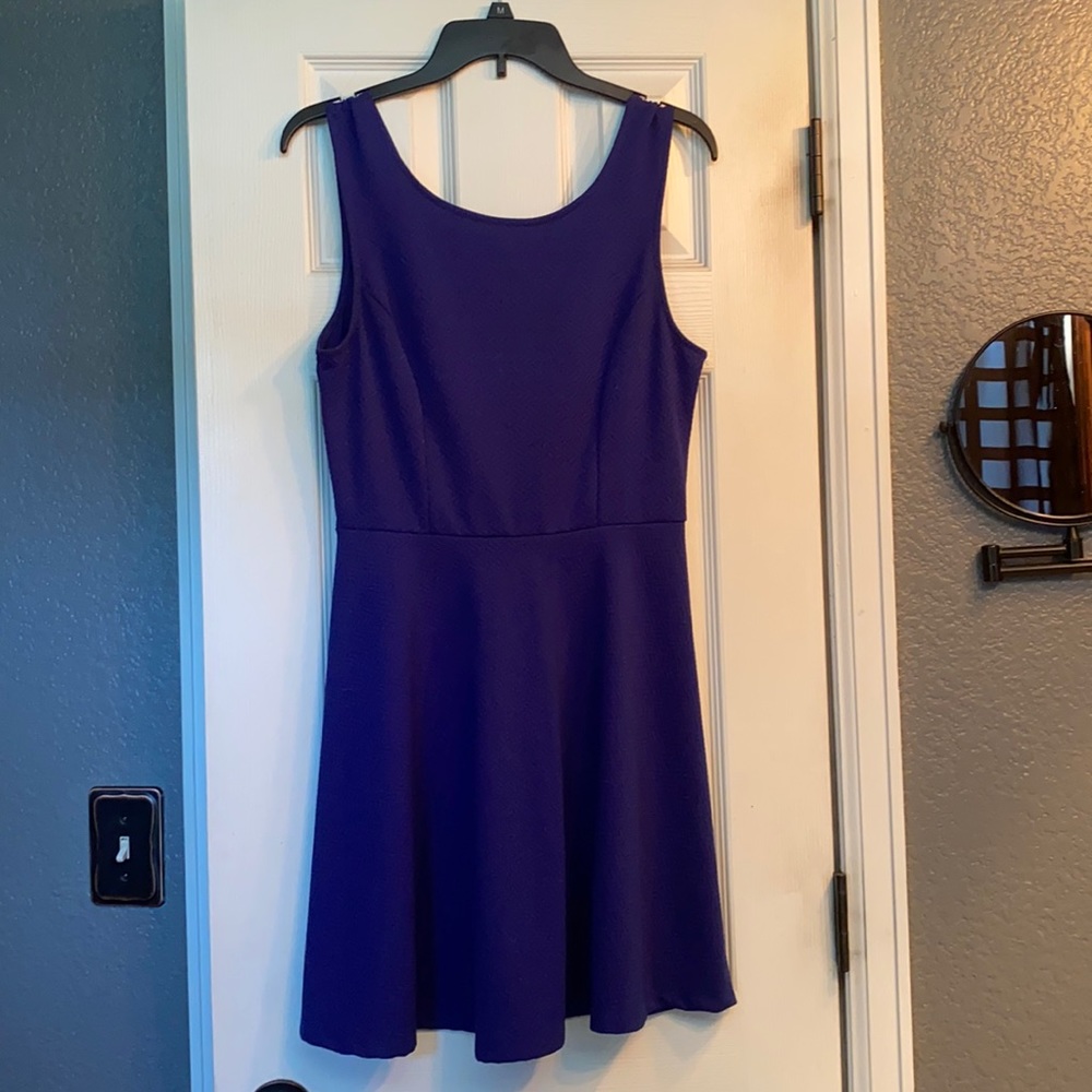 Juniors sz 9 blue dress